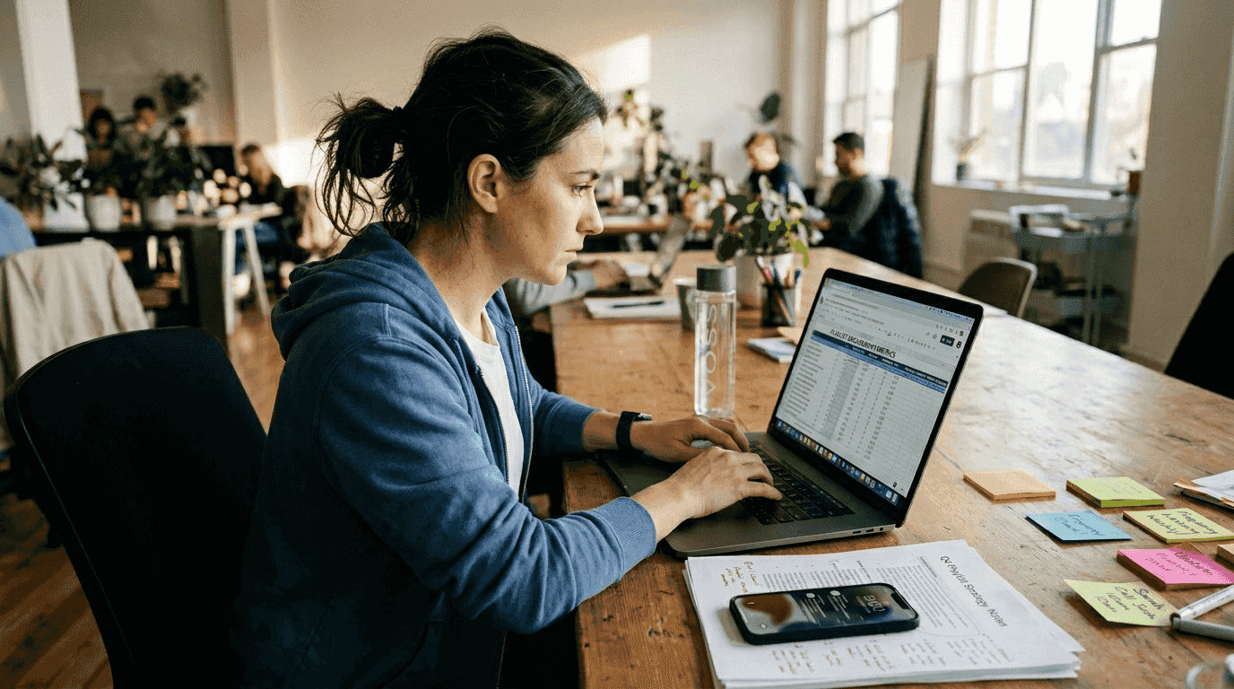 Analyst tracking playlist engagement metrics