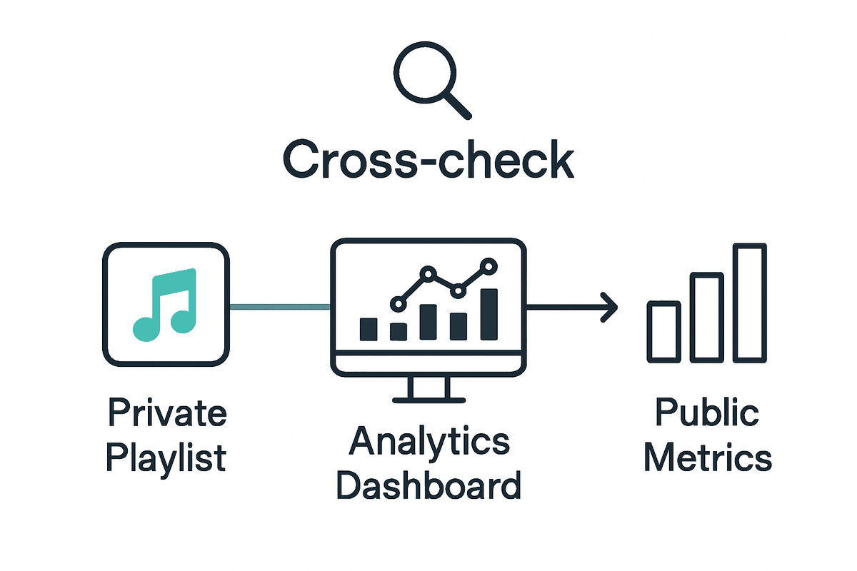Flowchart of trend validation in music industry