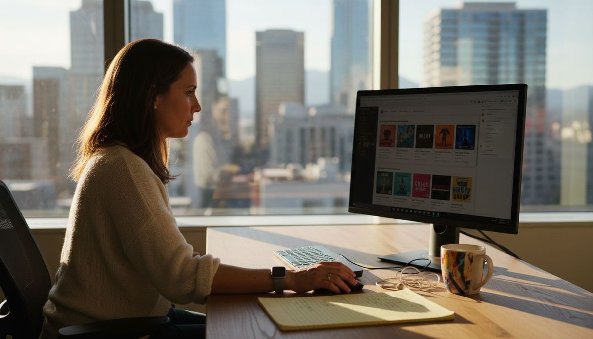 Playlist manager organizing music data on computer