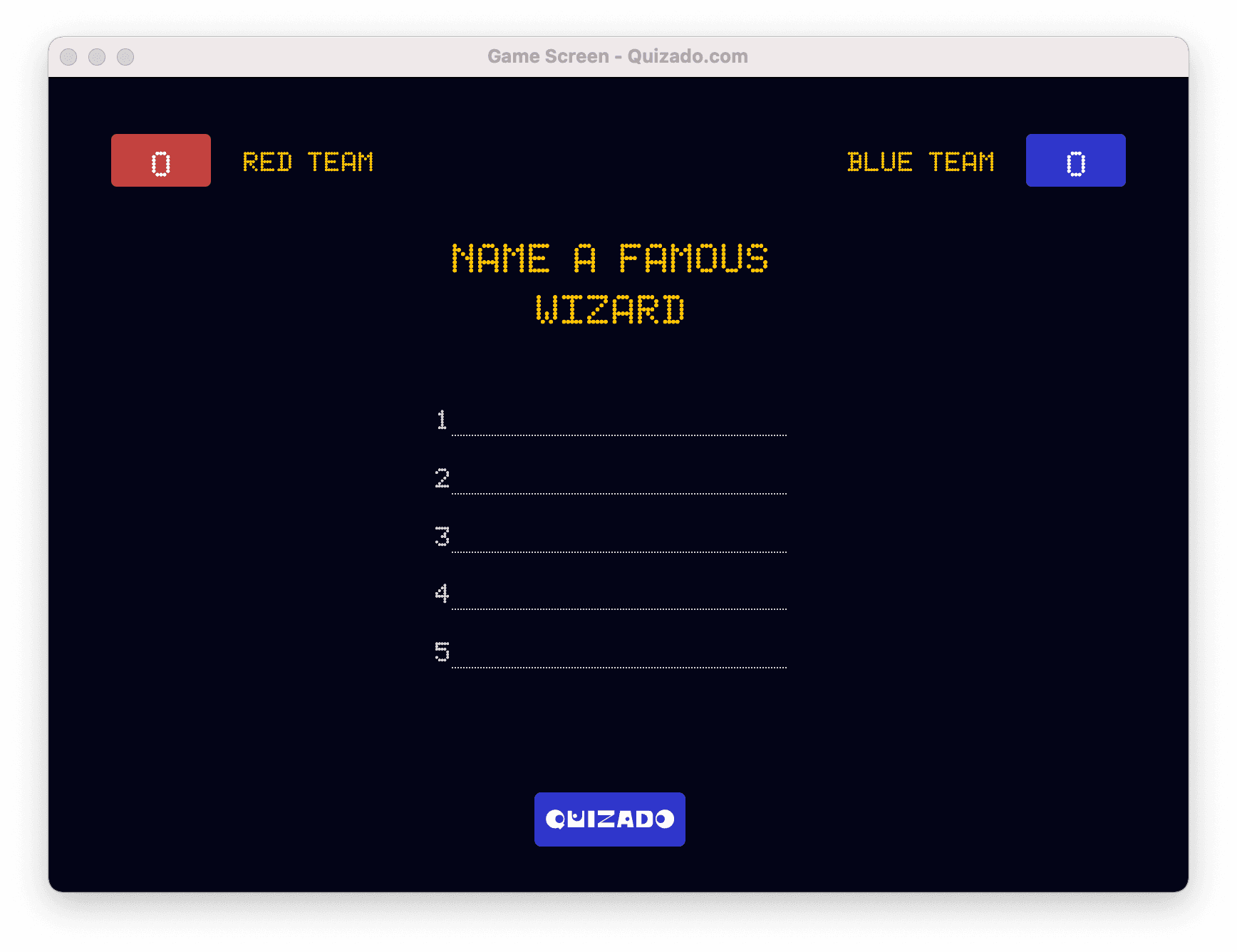 family feud game screen