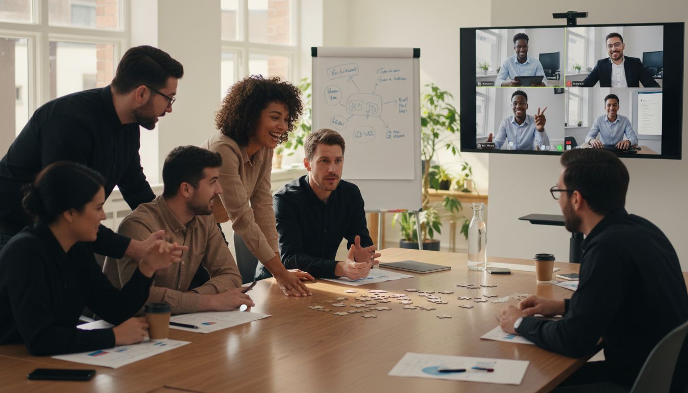 hybrid team activity