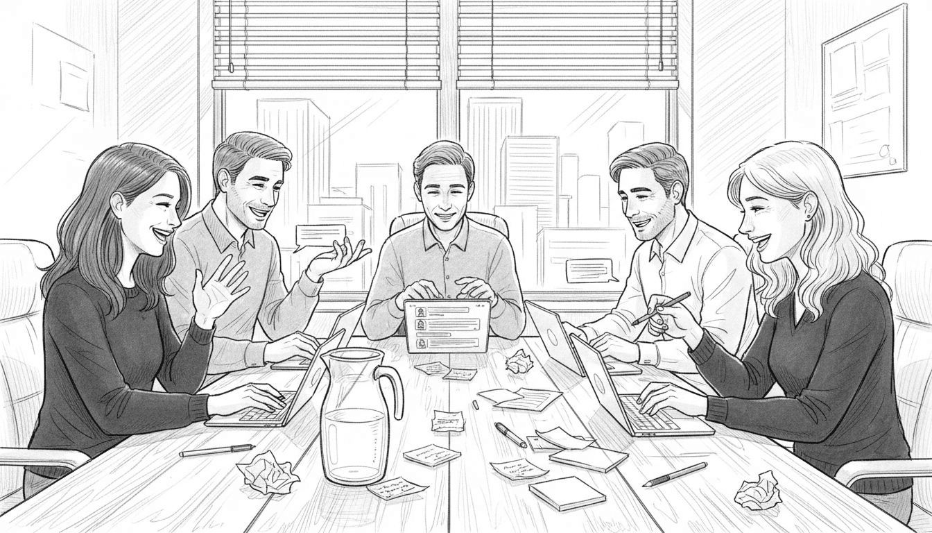 Team learning trivia chat app together