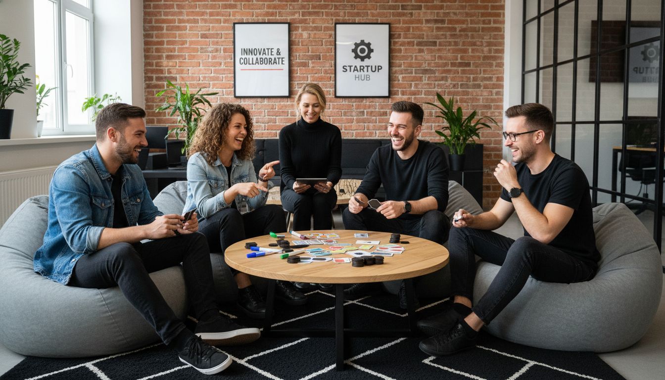 collaborative team activity