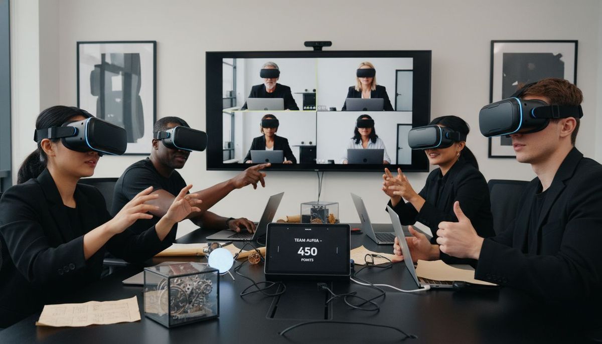 hybrid team activity