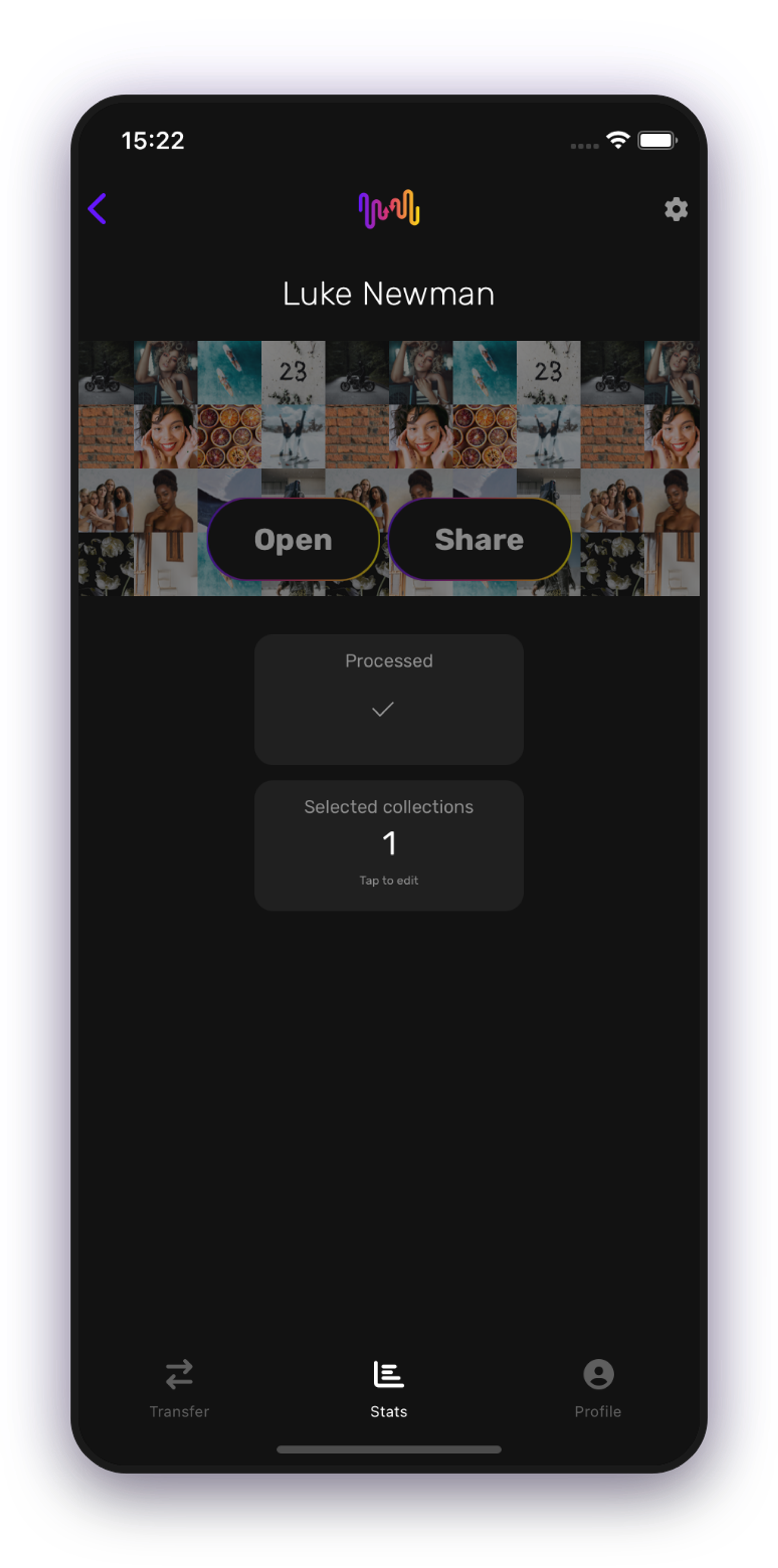 Select your music service