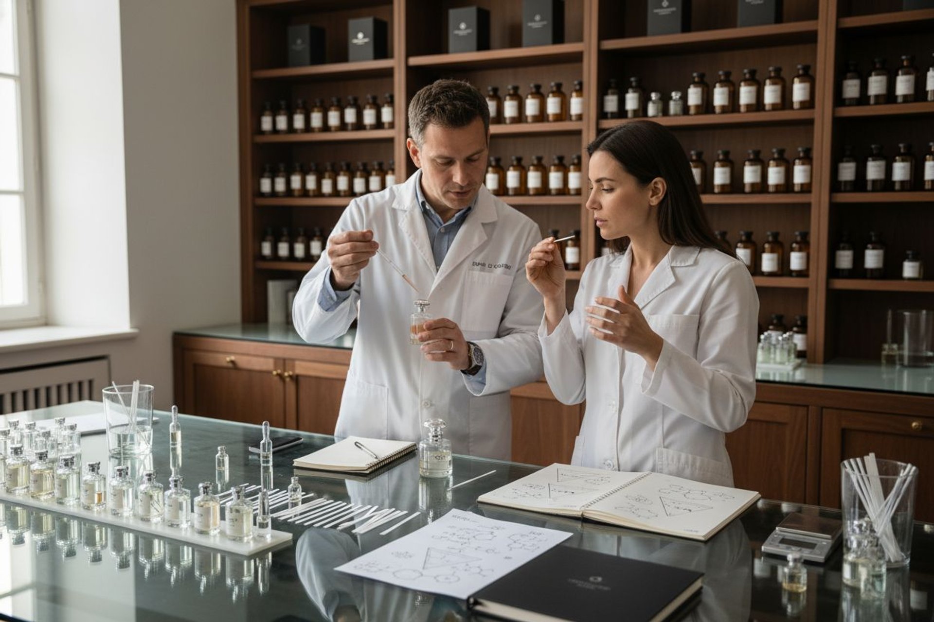 شرح تركيبات العطور: التركيب والأنواع والاستخدام