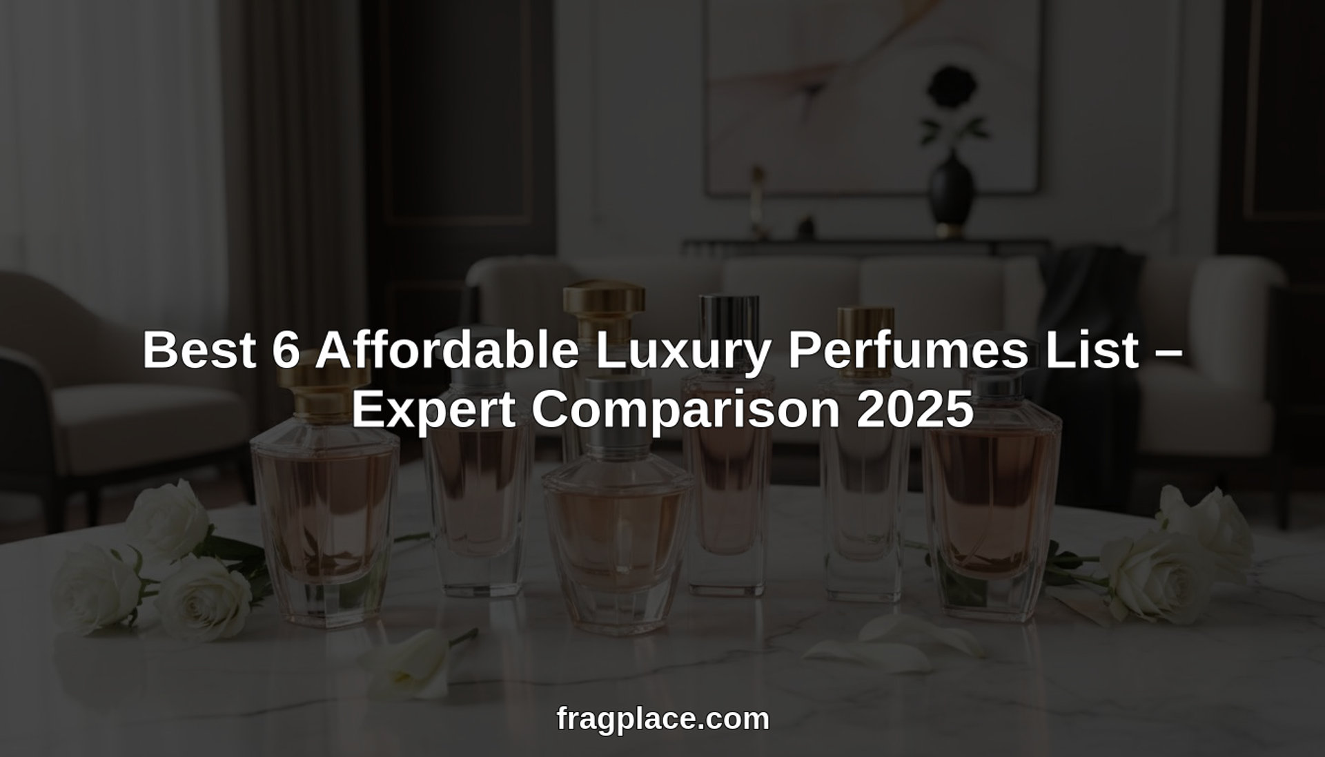 Lista de los 6 mejores perfumes de lujo asequibles - Comparación de expertos 2025