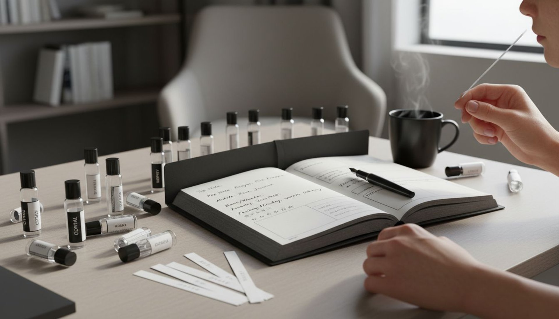 fragrance sensory journal