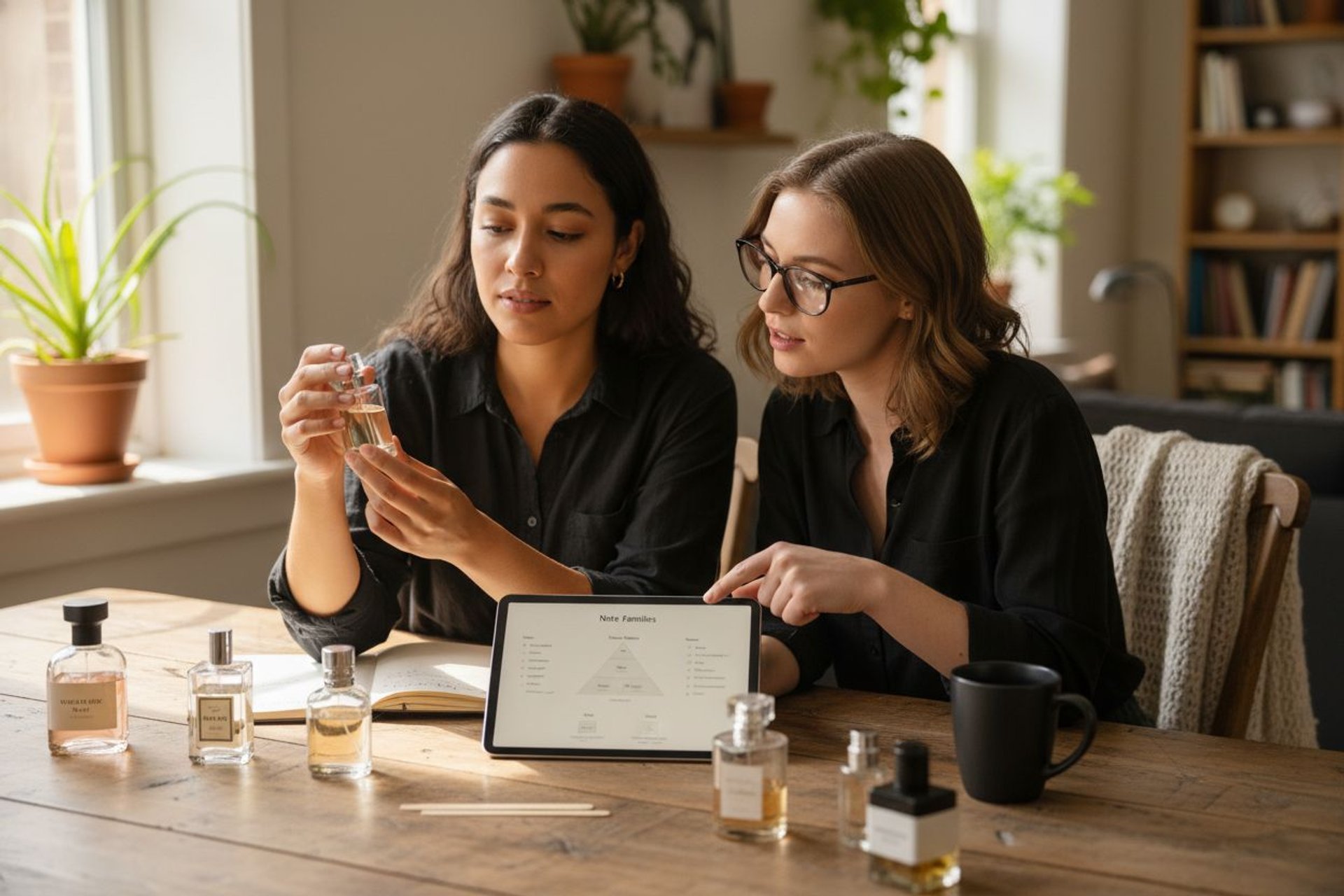 perfume note families