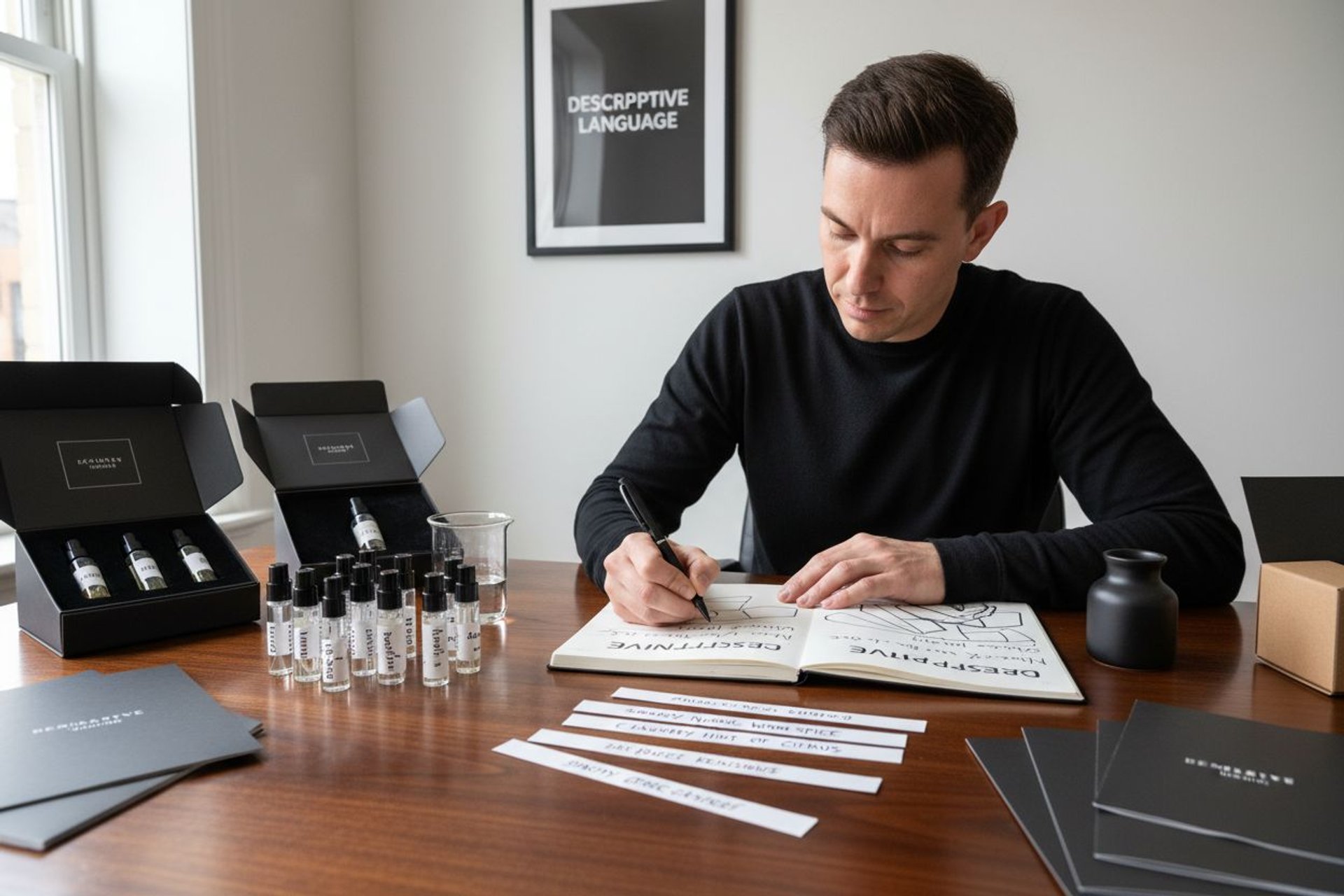 descriptive language fragrance review