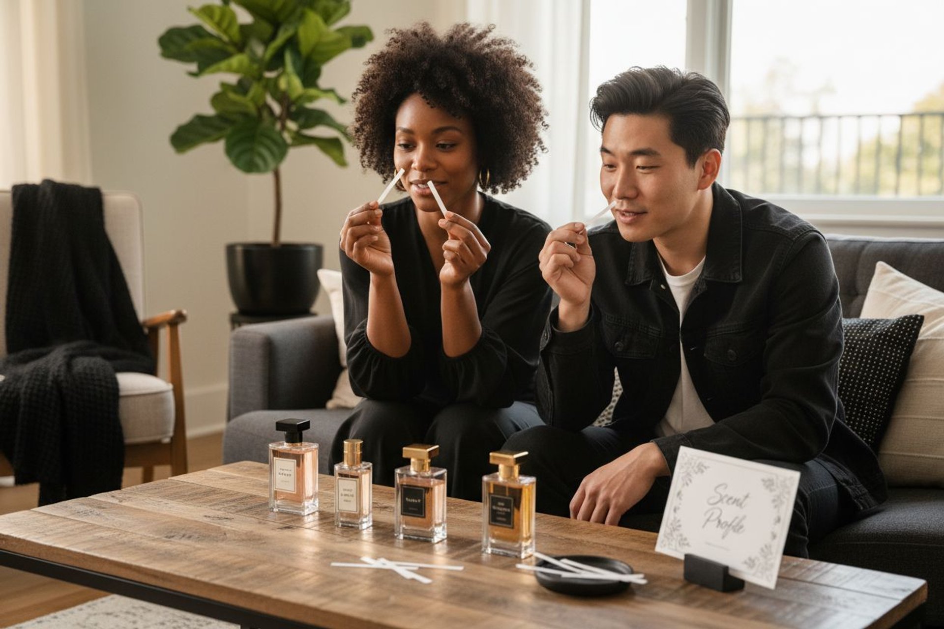 scent testing friends