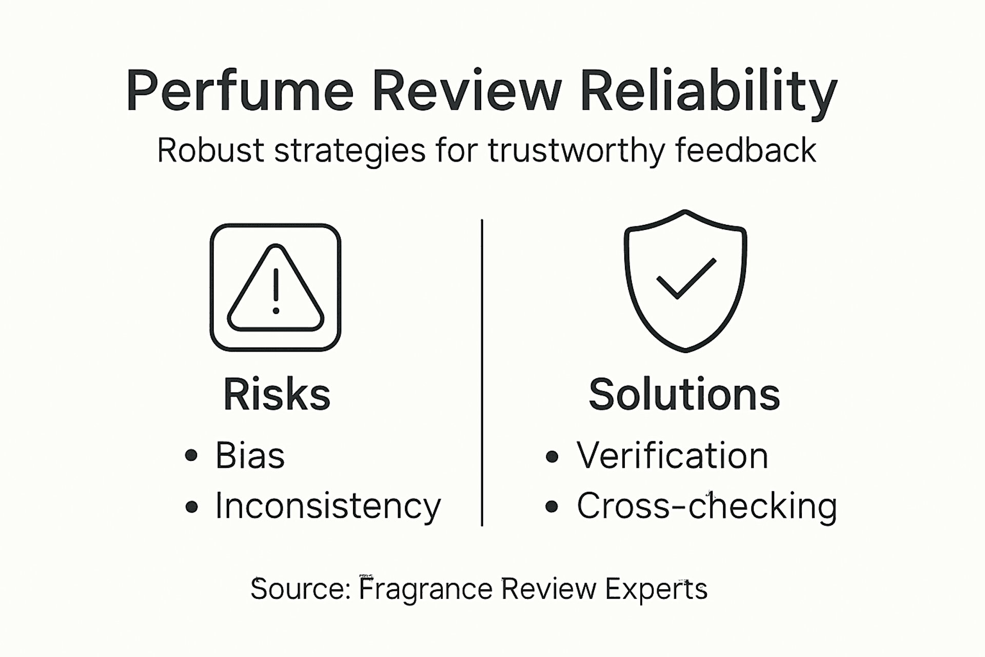 Infographic showing risks and reliability strategies