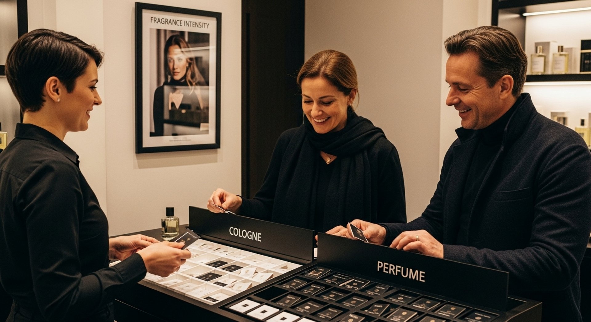 fragrance shopping human selection