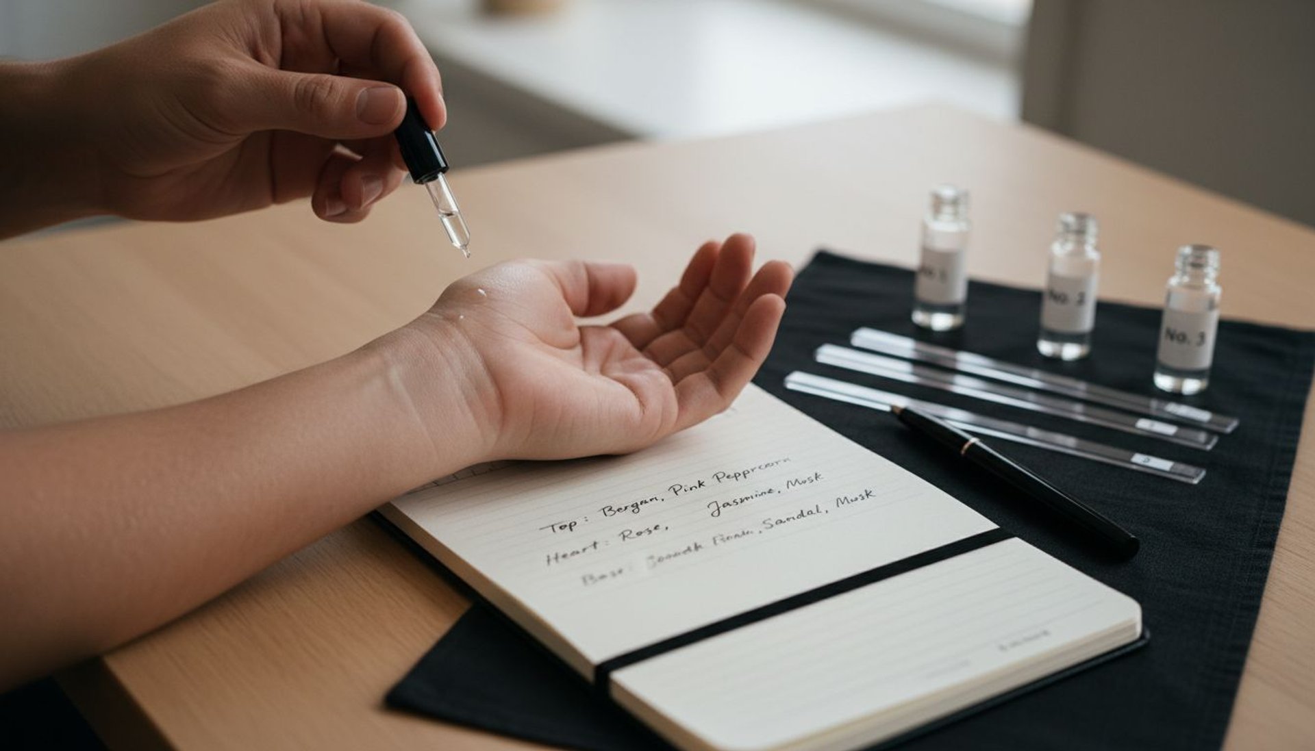 pulse point fragrance application