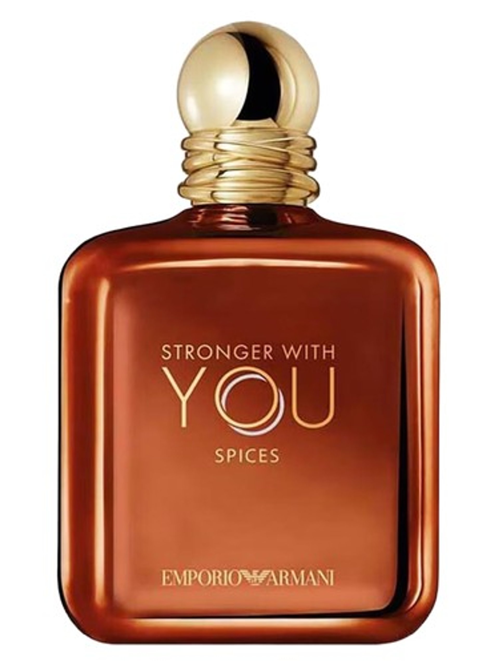 Emporio Armani Stronger With You Spices by Giorgio Armani perfume bottle