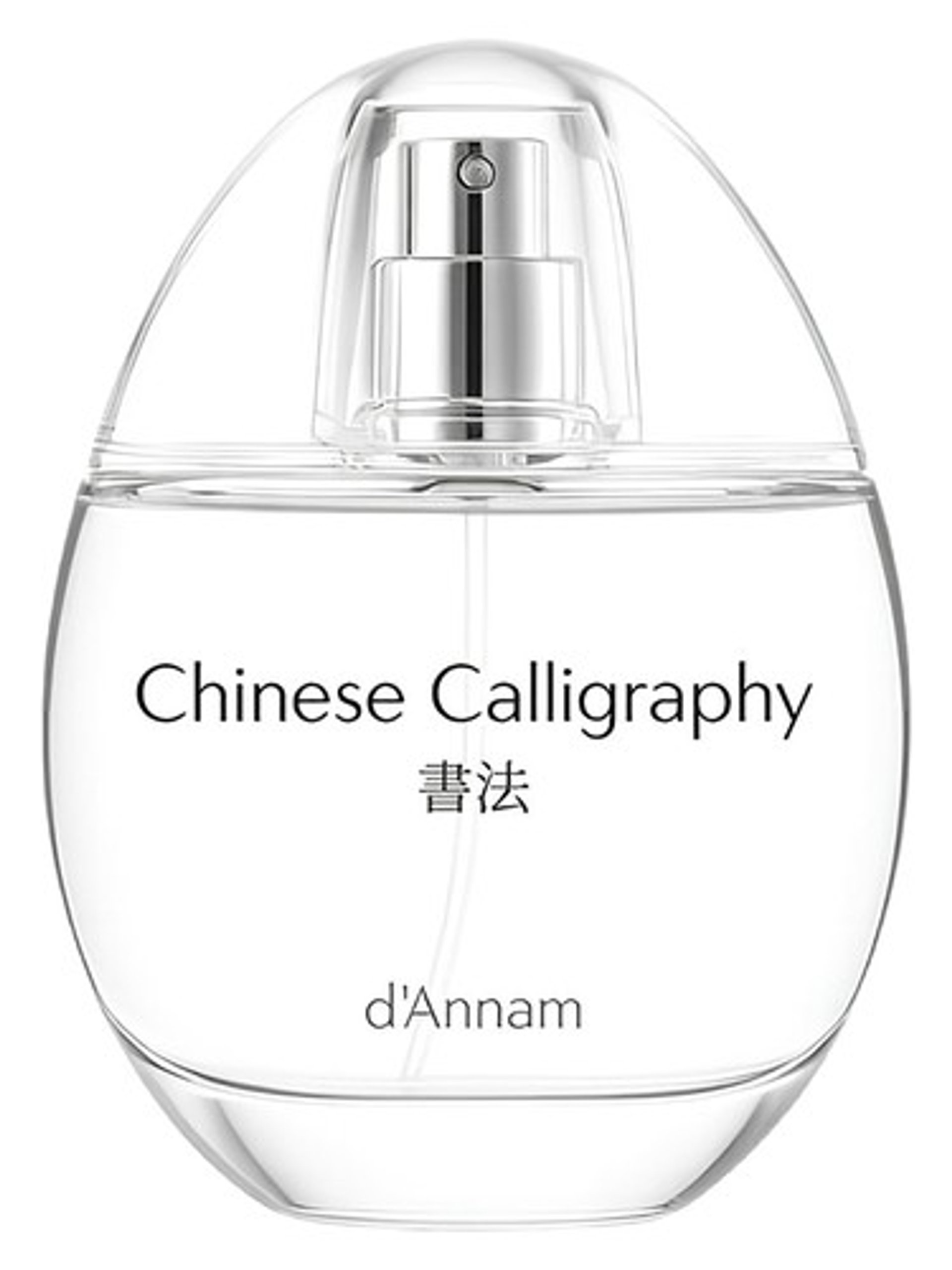 Chinese Calligraphy by d'Annam perfume bottle