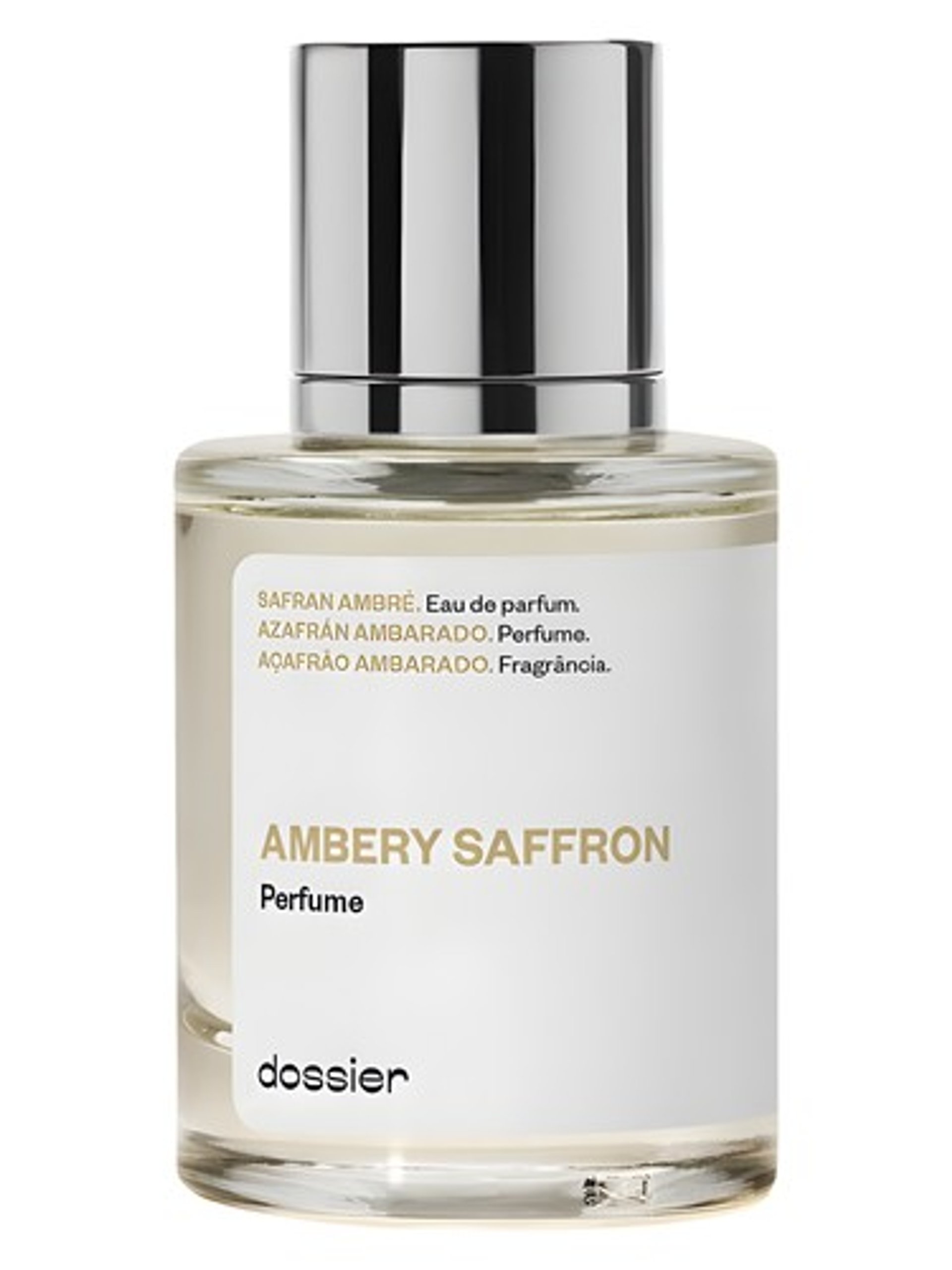 Ambery Saffron by Dossier perfume bottle