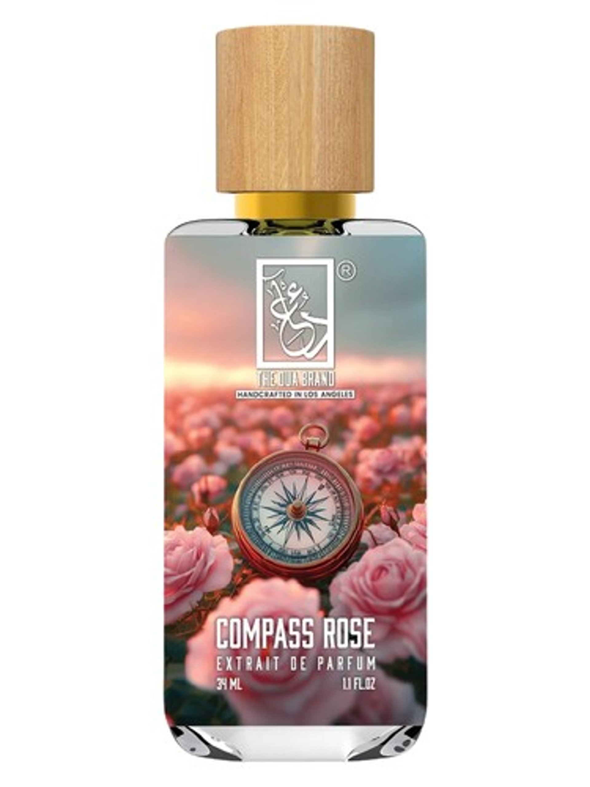 Compass Rose by The Dua Brand perfume bottle