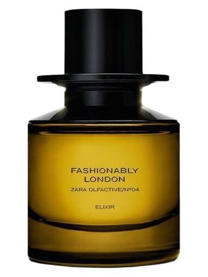 Fashionably London Elixir by Zara perfume bottle