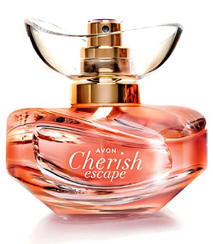 Cherish Escape by Avon perfume bottle