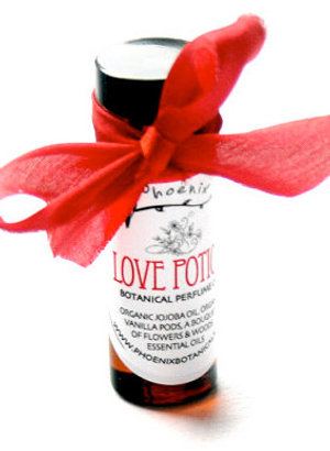Love Potion by Phoenix Botanicals perfume bottle