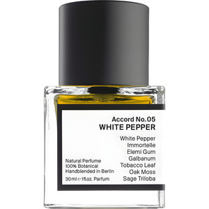 Accord No. 05: White Pepper by RAER Scents perfume bottle