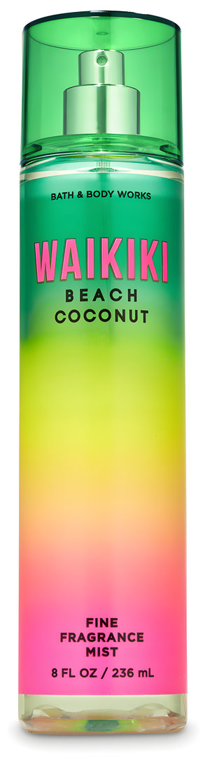 Waikiki Beach Coconut by Bath & Body Works perfume bottle