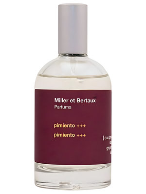 Pimiento +++ by Miller et Bertaux perfume bottle