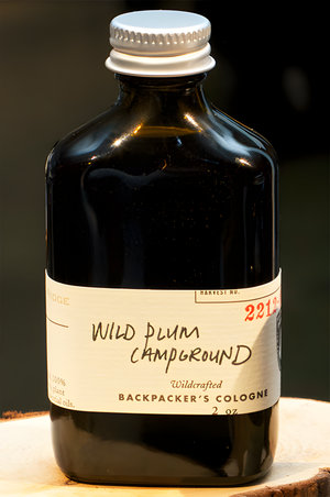 Wild Plum Campground Backpacker’s Cologne by Juniper Ridge perfume bottle