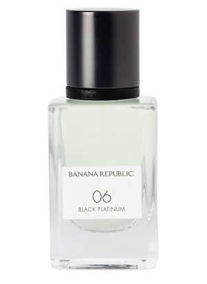 06 Black Platinum by Banana Republic perfume bottle