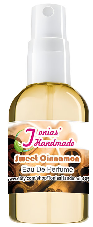 Sweet Cinnamon by Tonias' Handmade perfume bottle