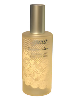 Beauty-to-Wear Vintage Chic by Pout perfume bottle