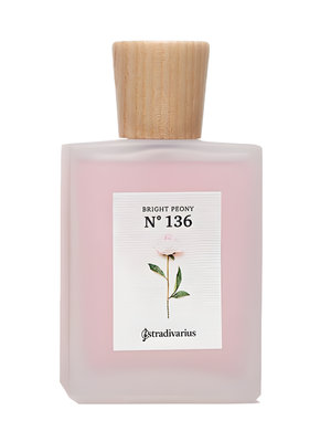 No 136 Bright Peony by Stradivarius perfume bottle