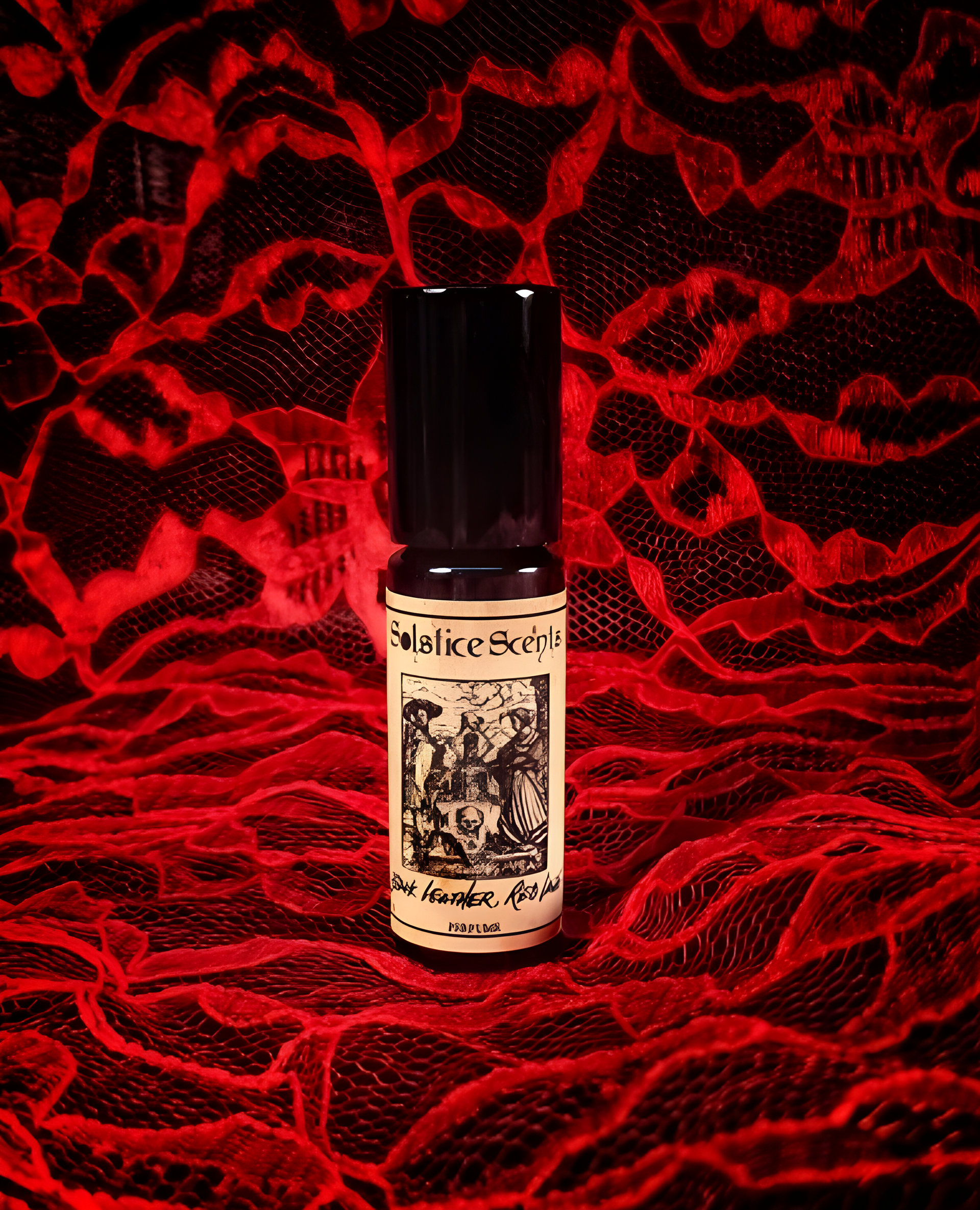 Black Leather Red Lace by Solstice Scents
