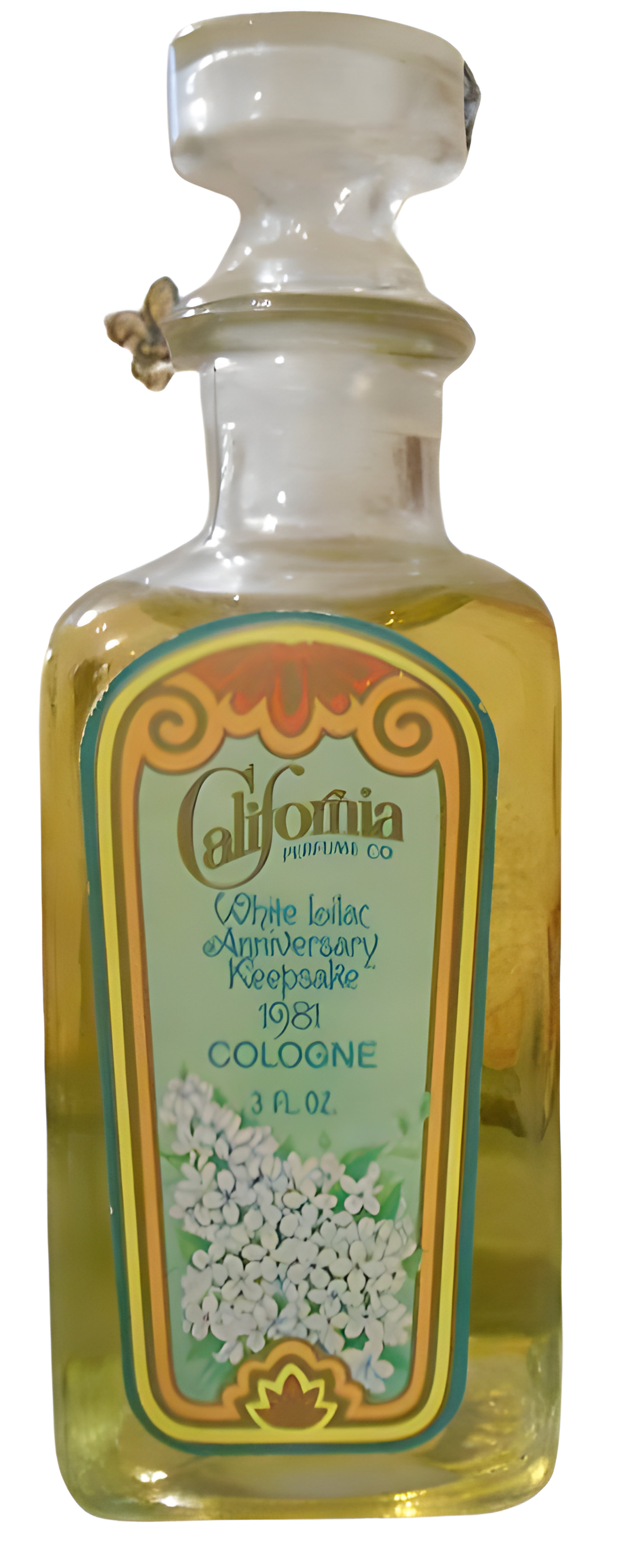 California Anniversary Keepsake White Lilac by Avon