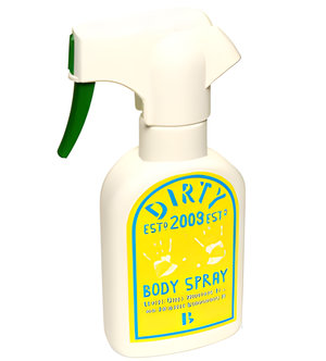 Dirty by B Never Too Busy To Be Beautiful perfume bottle