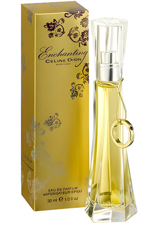 Enchanting by Celine Dion perfume bottle