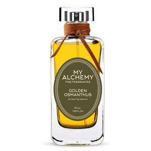 Golden Osmanthus by My Alchemy perfume bottle
