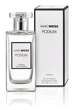 Podium by Marc Weiss perfume bottle