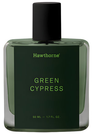 Green Cypress by Hawthorne perfume bottle