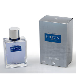Hilton by Royal Cosmetic perfume bottle