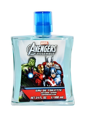 Avengers by Marvel perfume bottle