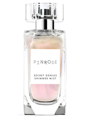 Secret Genius Shimmer Mist by Pinrose perfume bottle