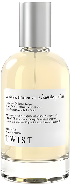 Vanilla & Tobacco No.12 by Twist perfume bottle