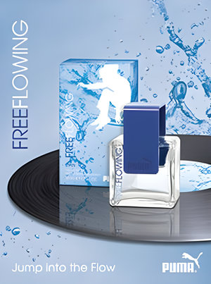 Flowing Free Man by Puma perfume bottle