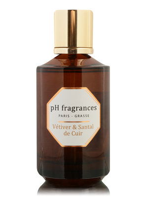 Vetiver & Santal of Leather by pH Fragrances perfume bottle