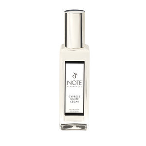 Cypress White Cedar by Note Fragrances perfume bottle