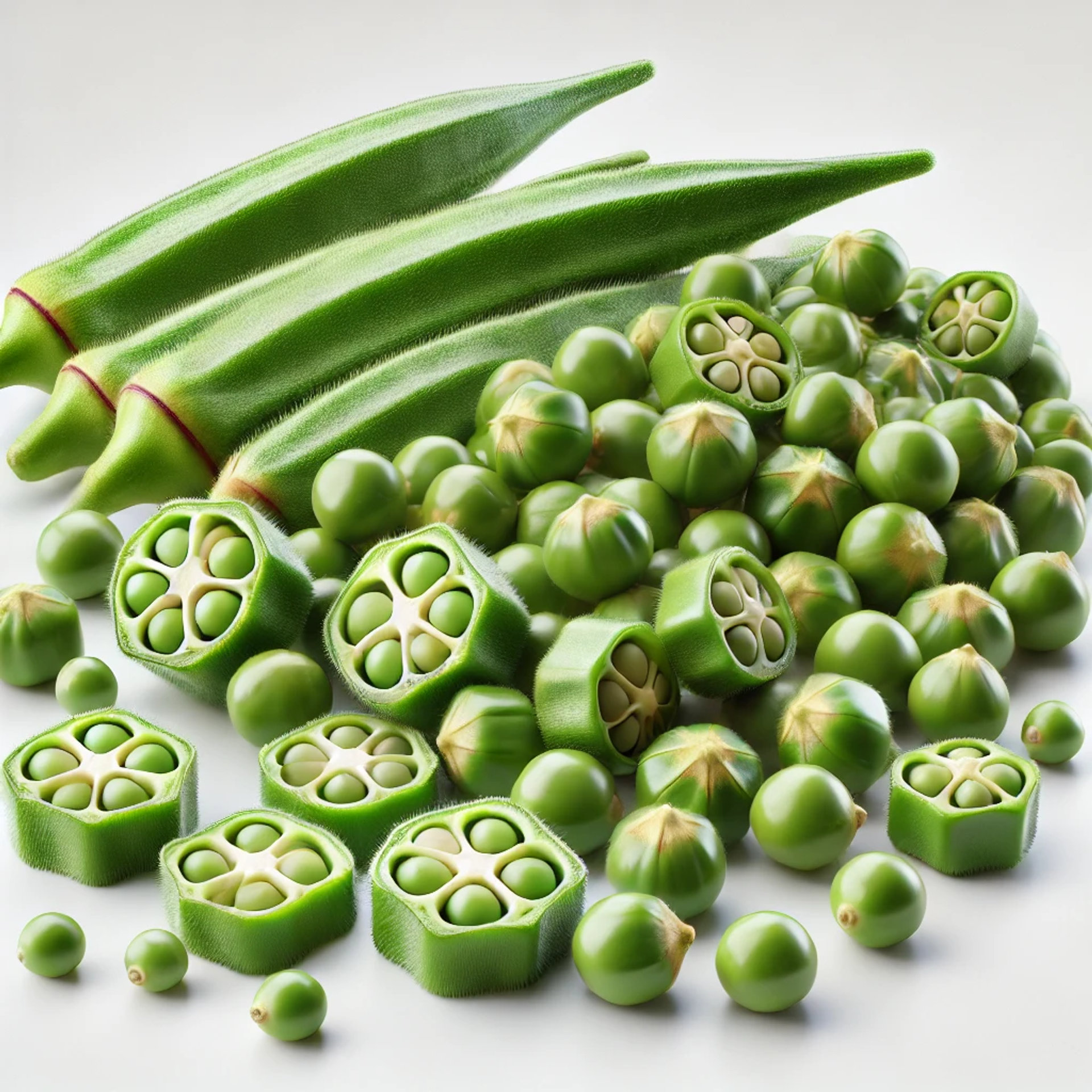 Picture of Okra Seeds note