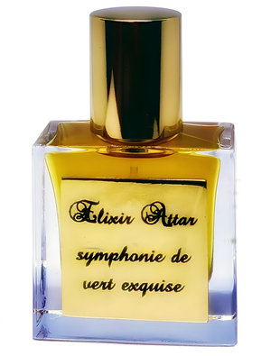 Symphonie de Vert Exquise by Elixir Attar perfume bottle