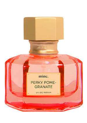 Perky Pomegranate by Mine. Perfumery perfume bottle